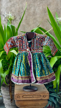 Vintage Gujarati Embroidered Child’s Dress