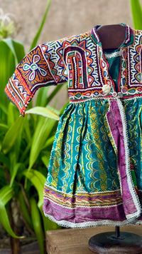 Vintage Gujarati Embroidered Child’s Dress