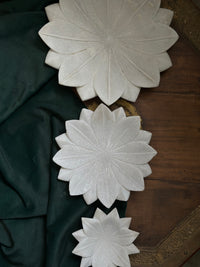 Marble Lotus Plate