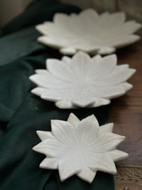 Marble Lotus Plate