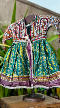 Vintage Gujarati Embroidered Child’s Dress