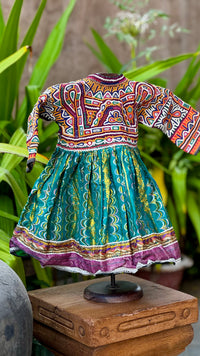 Vintage Gujarati Embroidered Child’s Dress