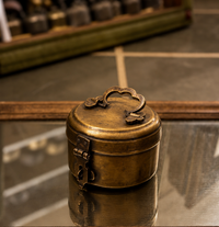 Vintage Brass Box