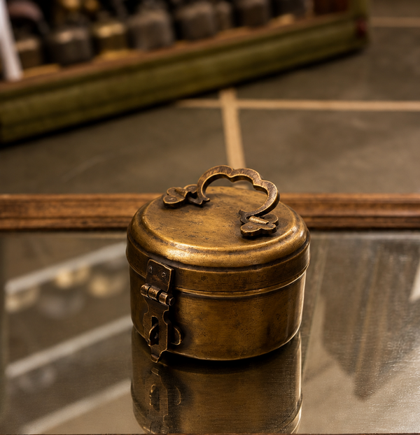 Vintage Brass Box