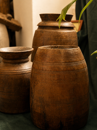 Wooden Vase