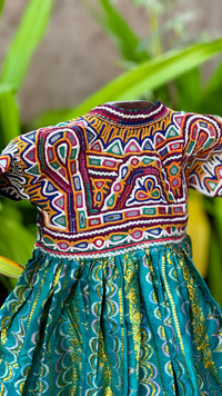 Vintage Gujarati Embroidered Child’s Dress