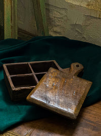 Wooden Spice Box