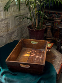 Wooden Rectangle Tray