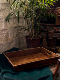 Wooden Rectangle Tray