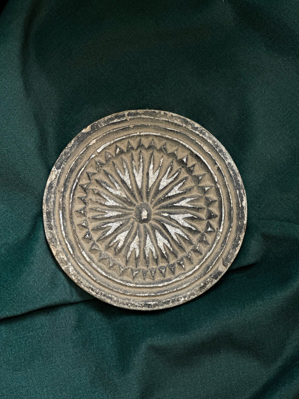 Stone Carved Plate