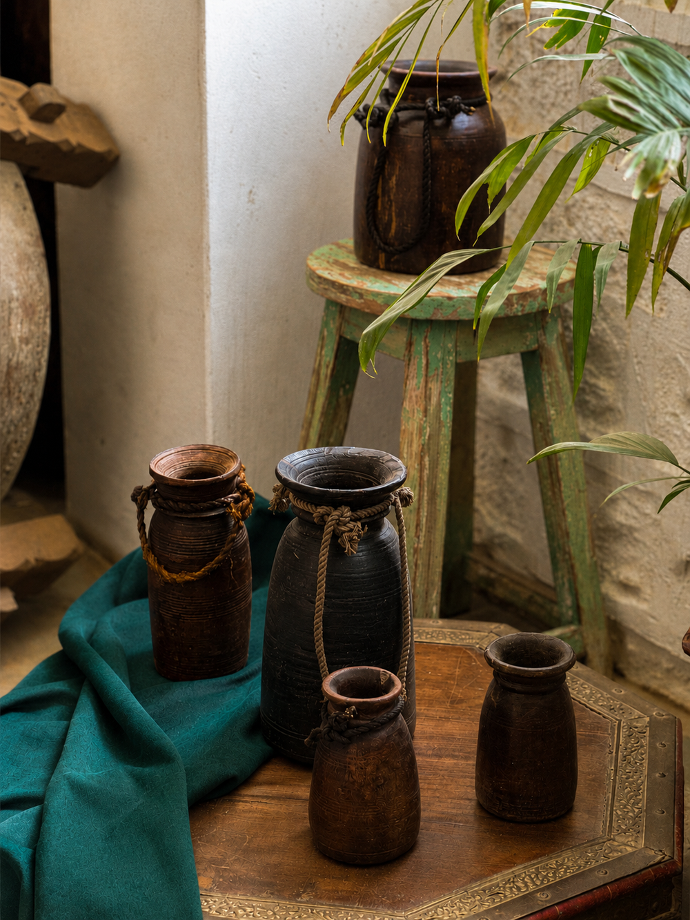 Wooden Vase